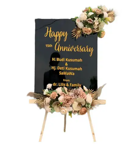 Papan Bunga Akrilik Degayu